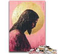 Puzzles 1000 pièces pour Adolescents, Puzzles fantastiques sur Le thème de Jésus, Jeu de Quiz, décoration Murale, Cadeaux Uniques pour Anniversaire et Noël (75x50cm)