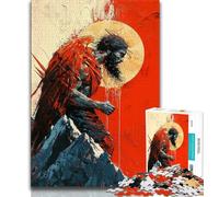 Puzzles 1000 pièces pour Adolescents, Puzzles Fantasy Angel Knight pour Adultes, Anti-Stress, défi Difficile, Cadeaux du Père Noël Secret (Taille 75x50cm)