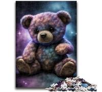Puzzles 1000 pièces pour Adolescents, Puzzles Ours en Peluche pour Adultes, Jeu éducatif, défi, Jouet, Cadeau pour Toute la Famille (75x50cm)