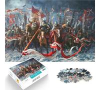 Puzzles 1000 pièces pour Adolescents Rêve de hussard Jouets de Divertissement Familial avec Affiche et Feuille de Questions correspondantes 38x26cm
