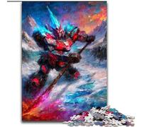 Puzzles 1000 pièces pour Adolescents, Robot mystérieux, Jouets éducatifs, Anti-Stress, décoration d'intérieur Unique et Cadeaux (Taille 50x75cm)