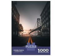 Puzzles 1000 Pièces pour Adolescents San Francisco Puzzles pour Adolescents, Jouets, Décoration Murale, Cadeaux pour Femmes, Cadeau d'anniversaire, Cadeaux, 38x26cm/1000pcs
