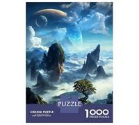 Puzzles 1000 Pièces pour Adolescents Skyborne Peaks Horizon Puzzles pour Adultes - Jeux De Construction - Découpe De Précision - Stimule Le Cerveau 70x50cm/1000pcs