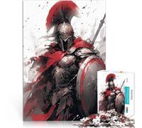 Puzzles 1000 pièces pour Adolescents Soldat Rouge 300 Jouets éducatifs d'apprentissage Jeu éducatif pour Anniversaire, Noël 38x26cm