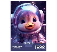 Puzzles 1000 Pièces pour Adolescents Space Baby Duck Puzzles pour Adultes, Jouets Anti-Stress, Analyse Et Logique, Cadeau d'anniversaire, Cadeaux, 38x26cm/1000pcs