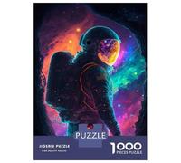 Puzzles 1000 Pièces pour Adolescents Space is Wild Puzzle pour Adultes Jeux De Famille Améliorez Vos Souvenirs Offrez-Vous Un Cadeau pour Toute La Famille 38x26cm/1000pcs