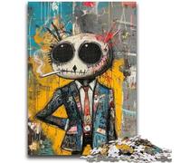 Puzzles 1000 pièces pour Adolescents, Style Basquiat, 1000 pièces, Jouet éducatif Anti-Stress, Cadeaux pour Amis et Famille (75x50cm)