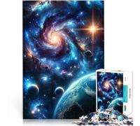 Puzzles 1000 pièces pour Adolescents Symphonie Stardust Jeu Familial Anti-Stress Défi Difficile Cadeau Amusant 52x38cm