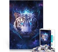 Puzzles 1000 pièces pour Adolescents Tigre Magique Défi Difficile pour soulager Le Stress est idéal comme Cadeau pour Toute la Famille 38x26cm
