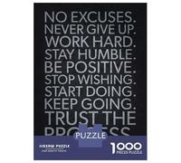 Puzzles 1000 Pièces pour Adolescents Today is Your Day Puzzle Jouet Décoration Murale Vacances À La Maison Cadeaux pour Les Amis Et La Famille 38x26cm/1000pcs
