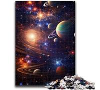 Puzzles 1000 pièces pour Adolescents Univers coloré 1000 pièces pour Adolescents, Anti-Stress, défi Difficile, Cadeaux du Père Noël Secret (75x50cm)