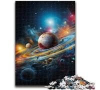 Puzzles 1000 pièces pour Adolescents Univers coloré 1000 pièces pour Adolescents, réduction du Stress intéressante, Interaction Parent-Enfant (26x38cm)