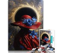 Puzzles 1000 pièces pour Adolescents Univers Femme, Jeu Stimulant et éducatif en Famille pour Anniversaire, Noël (75x50cm)