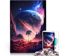 Puzzles 1000 pièces pour Adolescents Vallée du Crépuscule Galactique Jouets éducatifs Décoration d'intérieur et Cadeaux Uniques 75x50cm
