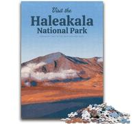 Puzzles 1000 pièces pour Adolescents Visitez Haleakala Aidez Le Cerveau à exercer des Jouets addictifs pour cultiver la Patience Décoration Murale (Taille 38x52cm)