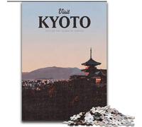 Puzzles 1000 pièces pour Adolescents : visitez Kyoto, entraînez Votre Cerveau et Vos Mains Cadeaux d'anniversaire et Cadeaux Uniques pour Les 14 Ans et Plus (26 x 38 cm)