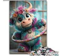 Puzzles 1000 pièces pour Adolescents Yak Art, Jouets éducatifs et éducatifs, Cadeaux d'anniversaire Uniques pour Les 14 Ans et Plus, 50x75cm