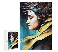 Puzzles 1000 pièces pour adultes Abstrait Art Culture Puzzles pour Adolescents Jouets Décoration Murale Décoration Parfaite Défi à Résoudre 1000 pièces