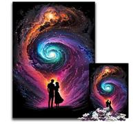 Puzzles 1000 pièces pour Adultes, Amour Infini, Espace, activités Amusantes à la Maison, Cadeaux d'anniversaire, Cadeaux de Voyage, 50x75cm