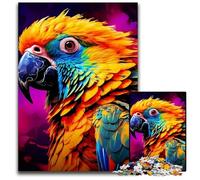 Puzzles 1000 pièces pour Adultes, Animaux, Oiseaux, perroquets, Puzzles stimulants pour la décoration intérieure, l'entraînement cérébral et Les Cadeaux de Noël 50x75cm/19,68x29,52 Pouces