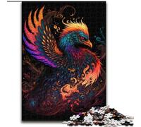 Puzzles 1000 pièces pour Adultes Animaux Phénix Puzzles en Carton Taille 26x38cm Conception Complexe pour Adolescents, décoration DIY et Divertissement Stimulant pour Le Cerveau