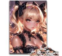 Puzzles 1000 pièces pour Adultes Anime Catwoman Aidez Le Cerveau à exercer des Jouets addictifs pour cultiver la Patience Collection d'artistes, Beaux-Arts 26x38cm