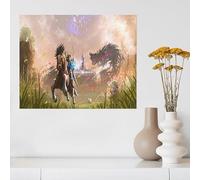 Puzzles 1000 Pièces pour Adultes，Anime The Legend of Zelda，Puzzle Défi Cérébral pour Enfants Enfants（38x26cm）-332