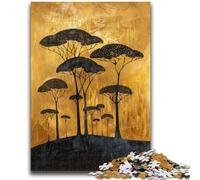 Puzzles 1000 pièces pour Adultes, Art de l'arbre, défi d'intelligence cérébrale, Jouets addictifs, Cadeau d'anniversaire, Art Mural 50x75cm