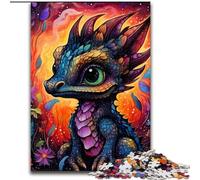 Puzzles 1000 pièces pour Adultes Art Dragon Baby Jigsaw Activité à Domicile pour Les Vacances, Les Anniversaires et Les soirées de Jeux en Famille (Taille : 26x38cm)