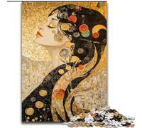 Puzzles 1000 pièces pour Adultes, Art féminin Africain, Jouet éléphant, Jeu intellectuel, Cadeau d'anniversaire, décoration Murale pour Les 14 Ans et Plus (Taille 50x75cm)