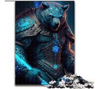 Puzzles 1000 pièces pour Adultes Astral Bear Warriors Puzzles pour 1000 pièces Casse-tête Stimulant pour Adolescents et familles Taille 26x38cm