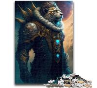 Puzzles 1000 pièces pour Adultes Astral Sorcerer Tigers pour et à partir de 14 Ans Jeu Pratique Jeu de Noël Cadeaux 26x38cm