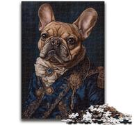 Puzzles 1000 pièces pour Adultes Bar Bulldog Jeu éducatif Familial Idéal comme Cadeau pour Toute la Famille pour 14+ 50x75cm