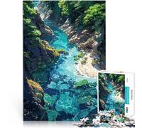 Puzzles 1000 pièces pour Adultes Beauté Tropicale Jeu Familial Anti-Stress Défi Difficile Car C'est Un pour Toute la Famille 50x70cm