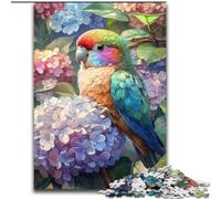 Puzzles 1000 pièces pour Adultes Bébé Perroquet Puzzles impossibles pour Adultes 50x75cm Idée Cadeau d'anniversaire, Jeu de réflexion Stimulant