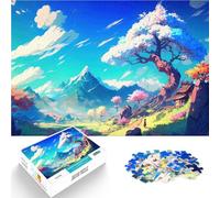 Puzzles 1000 pièces pour Adultes Belle Nature Difficile à réaliser mais Amusant et Humoristique Décoration Parfaite 38x26cm