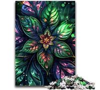 Puzzles 1000 pièces pour Adultes, Belles Fleurs, Jeu Familial, Anti-Stress, défi Difficile, adapté aux Couples, 26x38cm