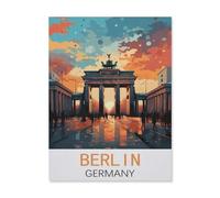 Puzzles 1000 Pièces pour Adultes,Berlin Allemagne,Puzzle 1000 Pièces pour Adultes Jeu Jouets Cadeau Puzzle 1000 Pièces pour Cadeau Éducatif Adulte(50x70cm)-FK99