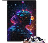 Puzzles 1000 pièces pour Adultes Beyond Human, Jeu Familial Anti-Stress, défi Difficile, Une œuvre d'art pour Les 14 Ans et Plus (Taille 50x75cm)