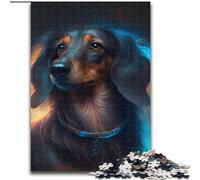 Puzzles 1000 pièces pour Adultes Boss Doberman Puzzles Taille : 38x26cm Idéal pour Le Plaisir en Famille, la détente et Les Cadeaux de Vacances