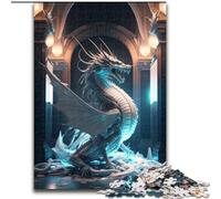 Puzzles 1000 pièces pour Adultes Brave Dragon Puzzle 1000 pièces Jouets Cadeau Éducatif Intellectuel Décompressant Amusant Jeu Familial Taille 50X75CM