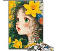 Puzzles 1000 pièces pour Adultes, Cadeaux, Anime Girl, Jouets éducatifs, Jeux familiaux, Anniversaires et Cadeaux Uniques (Taille 26x38cm)