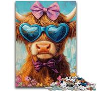 Puzzles 1000 pièces pour Adultes, Cadeaux, Anti-Stress, séjour, Tuer Le Temps, liste de souhaits avec Le Père Noël, 50x75cm