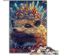 Puzzles 1000 pièces pour Adultes, Cadeaux, Art du hérisson, Jeu Familial, Anti-Stress, défi Difficile, renforce l'amour Entre Couples (Taille 26x38cm)