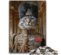 Puzzles 1000 pièces pour Adultes, Cadeaux, Chat d'une Famille aristocratique, Puzzle Adulte, Jouet éducatif décompressant, décoration Parfaite (38x26cm)