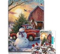 Puzzles 1000 pièces pour Adultes, Cadeaux, Ciel Nocturne, Arbre, Jeu Familial, Anti-Stress, défi Difficile, renforce l'amour Entre Couples, 38x26cm