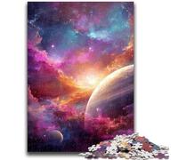 Puzzles 1000 pièces pour Adultes, Cadeaux Cosmic Andromeda, Jeu Stimulant et éducatif en Famille pour Anniversaire et Noël 50x75cm