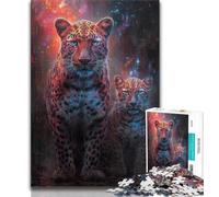 Puzzles 1000 pièces pour Adultes, Cadeaux Deux léopards, 1000 pièces pour Adolescents, Jouets éducatifs et éducatifs, Jeux familiaux, Anniversaires et Cadeaux Uniques (Taille 38x26cm)