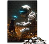 Puzzles 1000 pièces pour Adultes, Cadeaux Fantaisie, Puzzles d'astronautes pour Adultes, Jeu Stimulant pour Tous, Cadeaux pour Femmes, Cadeaux pour Hommes (75x50cm)