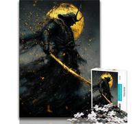 Puzzles 1000 pièces pour Adultes, Cadeaux fantastiques, Guerrier Ninja, Jeux éducatifs, décoration d'intérieur, décoration d'intérieur Unique et Cadeaux (38x26cm)